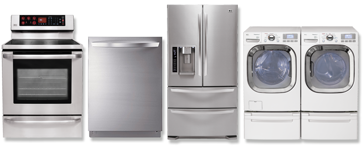 new lg  appliances
